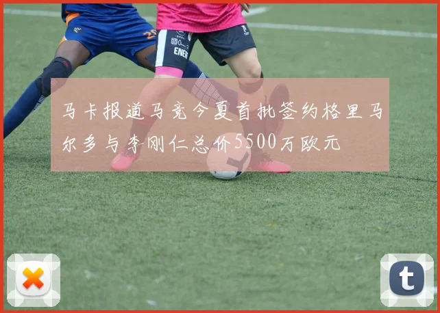 马卡报道马竞今夏首批签约格里马尔多与李刚仁总价5500万欧元